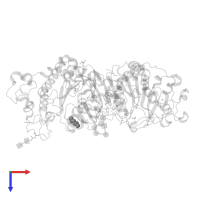 (2R)-2-hydroxy-3-(phosphonooxy)propyl (9E)-octadec-9-enoate in PDB entry 3nkm, assembly 1, top view.