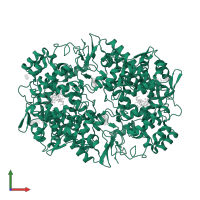 Prostaglandin G/H synthase 2 in PDB entry 3ntg, assembly 1, front view.