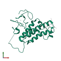 Transcription intermediary factor 1-alpha in PDB entry 3o35, assembly 1, front view.