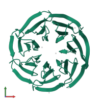 Superkiller complex protein 8 in PDB entry 3ow8, assembly 1, front view.