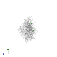 CHLORIDE ION in PDB entry 3p8c, assembly 1, side view.