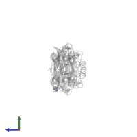 1,2-ETHANEDIOL in PDB entry 3pfh, assembly 1, side view.