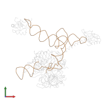 U1 snRNA in PDB entry 3pgw, assembly 1, front view.