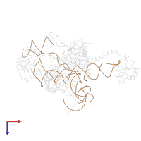 U1 snRNA in PDB entry 3pgw, assembly 1, top view.