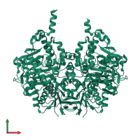 Amine oxidase [flavin-containing] B in PDB entry 3po7, assembly 1, front view.