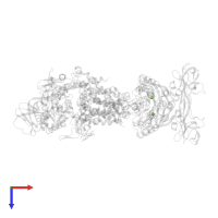 MAGNESIUM ION in PDB entry 3puv, assembly 1, top view.