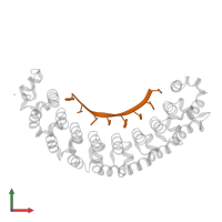 5'-R(UP*GP*UP*AP*UP*AP*UP*A)-3' in PDB entry 3q0p, assembly 1, front view.