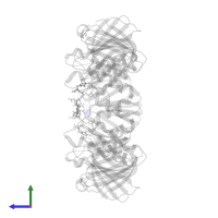 SODIUM ION in PDB entry 3q4l, assembly 1, side view.