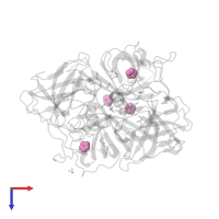 IMIDAZOLE in PDB entry 3q6r, assembly 1, top view.