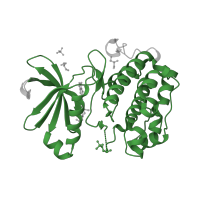 The deposited structure of PDB entry 3qd3 contains 1 copy of Pfam domain PF00069 (Protein kinase domain) in 3-phosphoinositide-dependent protein kinase 1. Showing 1 copy in chain A.