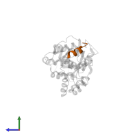 Sesquipedalian-1 in PDB entry 3qis, assembly 1, side view.