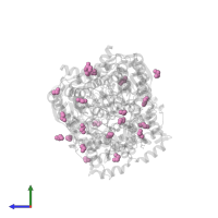 1,2-ETHANEDIOL in PDB entry 3qj9, assembly 1, side view.