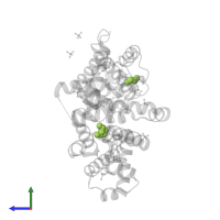 1,2-ETHANEDIOL in PDB entry 3qkx, assembly 1, side view.