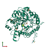 3D model of 3qom from PDBe