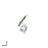 Complexin-1 in PDB entry 3rl0, assembly 1, side view.