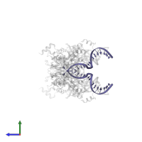 5'-D(*TP*GP*CP*GP*AP*AP*AP*TP*TP*CP*CP*AP*TP*GP*AP*CP*A)-3' in PDB entry 3s3o, assembly 1, side view.