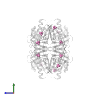 SULFATE ION in PDB entry 3s4y, assembly 1, side view.