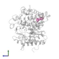 2-(N-MORPHOLINO)-ETHANESULFONIC ACID in PDB entry 3scr, assembly 1, side view.