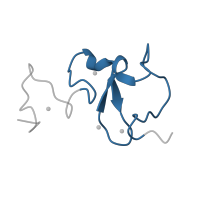 The deposited structure of PDB entry 3sow contains 2 copies of Pfam domain PF00628 (PHD-finger) in E3 ubiquitin-protein ligase UHRF1. Showing 1 copy in chain A.