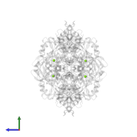 MAGNESIUM ION in PDB entry 3srf, assembly 2, side view.