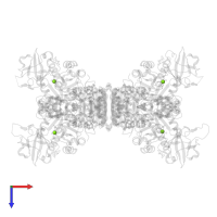 MAGNESIUM ION in PDB entry 3srf, assembly 2, top view.