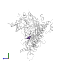 Modified residue 2PR in PDB entry 3suo, assembly 1, side view.