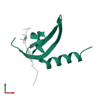 M-phase phosphoprotein 8 in PDB entry 3svm, assembly 1, front view.