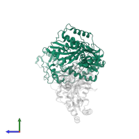 Reverse transcriptase/ribonuclease H in PDB entry 3tam, assembly 1, side view.