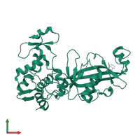 Glycoprotein elicitor in PDB entry 3tw5, assembly 1, front view.