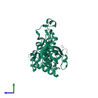 Glycoprotein elicitor in PDB entry 3tw5, assembly 1, side view.