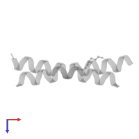 ACETYL GROUP in PDB entry 3twe, assembly 2, top view.