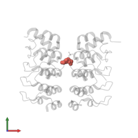 Modified residue SET in PDB entry 3tww, assembly 1, front view.