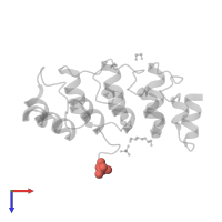 Modified residue SET in PDB entry 3twx, assembly 2, top view.