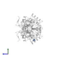 SULFATE ION in PDB entry 3u2u, assembly 1, side view.