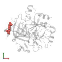 Modified residue TYS in PDB entry 3u98, assembly 1, front view.