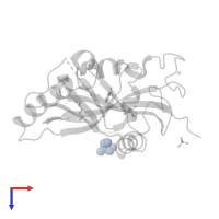 GLYCEROL in PDB entry 3u9h, assembly 1, top view.