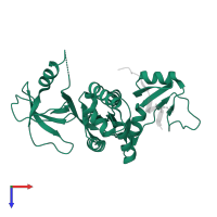 Disks large homolog 1 in PDB entry 3uat, assembly 1, top view.