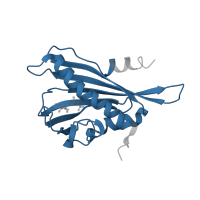 The deposited structure of PDB entry 3ujl contains 1 copy of Pfam domain PF10604 (Polyketide cyclase / dehydrase and lipid transport) in Abscisic acid receptor PYL2. Showing 1 copy in chain A.