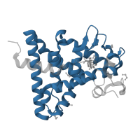 The deposited structure of PDB entry 3up3 contains 1 copy of Pfam domain PF00104 (Ligand-binding domain of nuclear hormone receptor) in NR LBD domain-containing protein. Showing 1 copy in chain A.