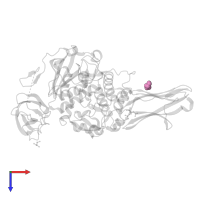 DI(HYDROXYETHYL)ETHER in PDB entry 3uto, assembly 1, top view.