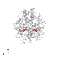 Modified residue CSO in PDB entry 3uuc, assembly 1, side view.