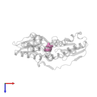 buta-2,3-dien-1-yl trihydrogen diphosphate in PDB entry 3uv7, assembly 1, top view.