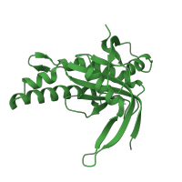 The deposited structure of PDB entry 3uvj contains 2 copies of CATH domain 3.30.70.1230 (Alpha-Beta Plaits) in Guanylate cyclase soluble subunit beta-1. Showing 1 copy in chain B.
