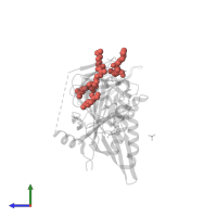 Modified residue MLY in PDB entry 3v62, assembly 1, side view.