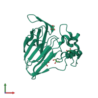 3D model of 3vcj from PDBe