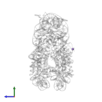 MANGANESE (II) ION in PDB entry 3w98, assembly 1, side view.