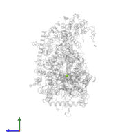 MAGNESIUM ION in PDB entry 3wg7, assembly 2, side view.