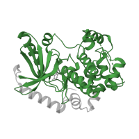 The deposited structure of PDB entry 3zlw contains 1 copy of Pfam domain PF00069 (Protein kinase domain) in Dual specificity mitogen-activated protein kinase kinase 1. Showing 1 copy in chain A.