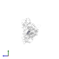 PKSFLV PEPTIDE in PDB entry 3zmu, assembly 1, side view.