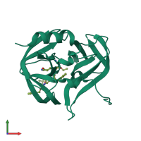 3D model of 3zvf from PDBe